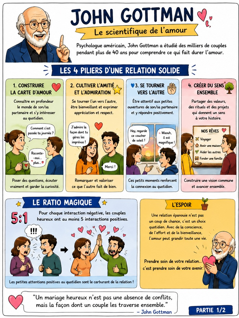 John Gottman — Le scientifique de l'amour