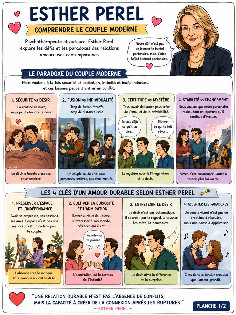 Esther Perel — Comprendre le couple moderne