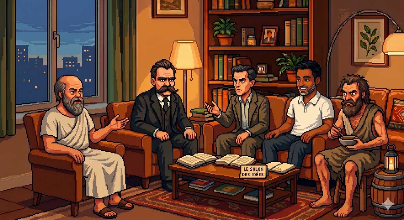 Le Salon des Idées — pixel art